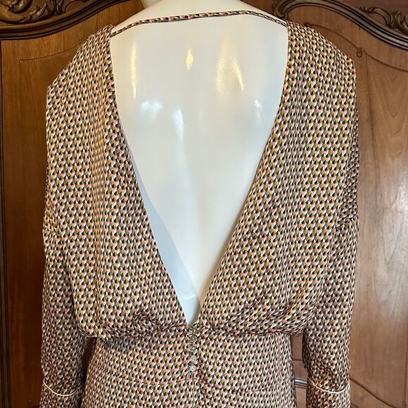 ZARA Printed Dress Low Back Size L • TIKTOK • BLOGGER FAVORITE • 🔥 - Picture 9 of 15